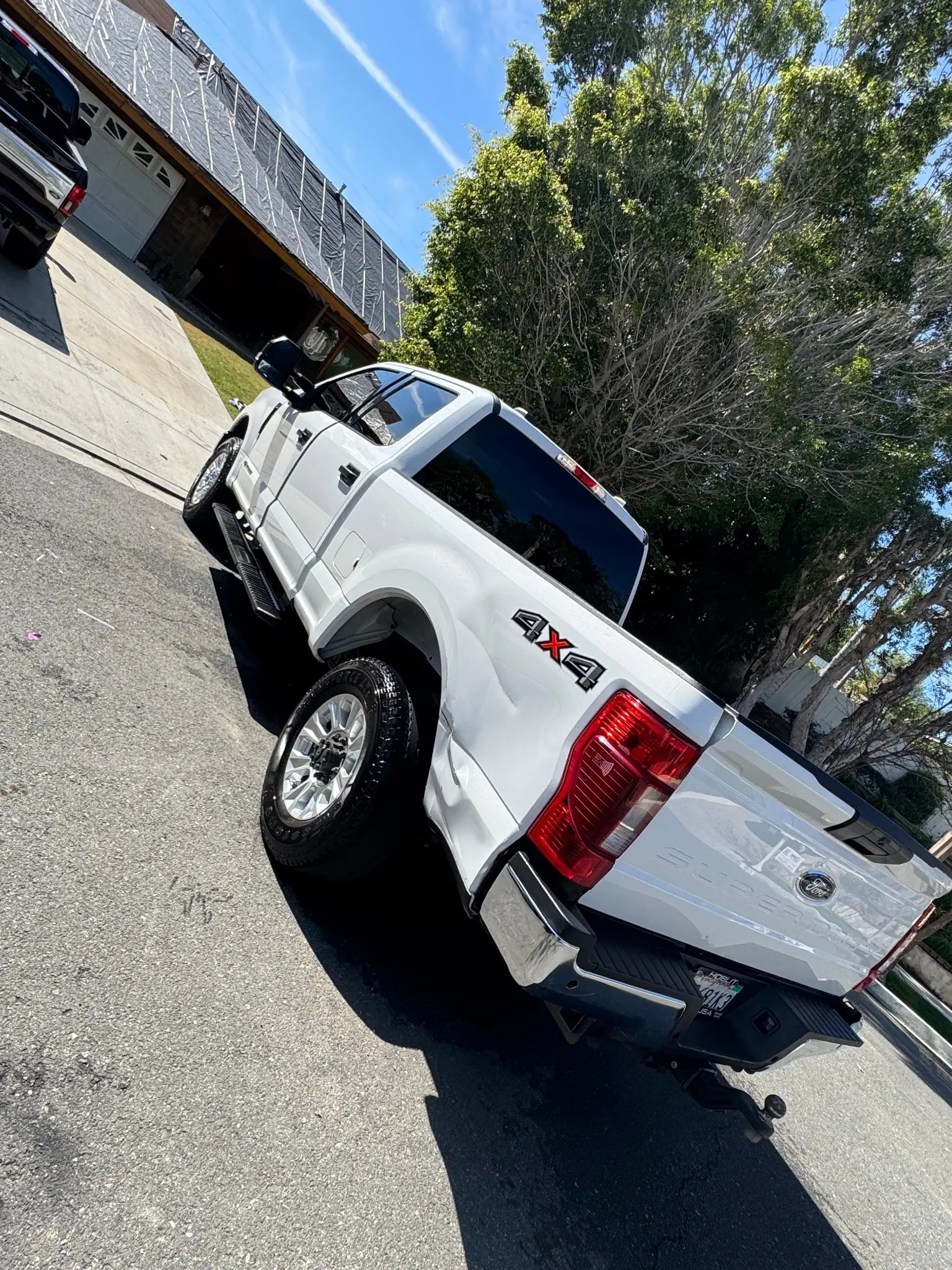 Exterior detailing result