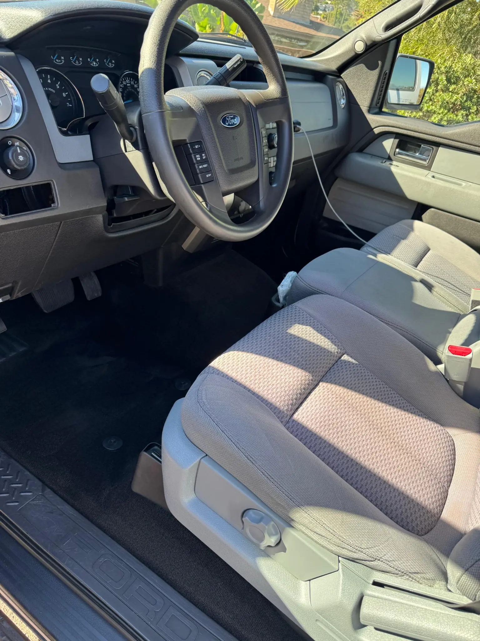 Interior detailing result