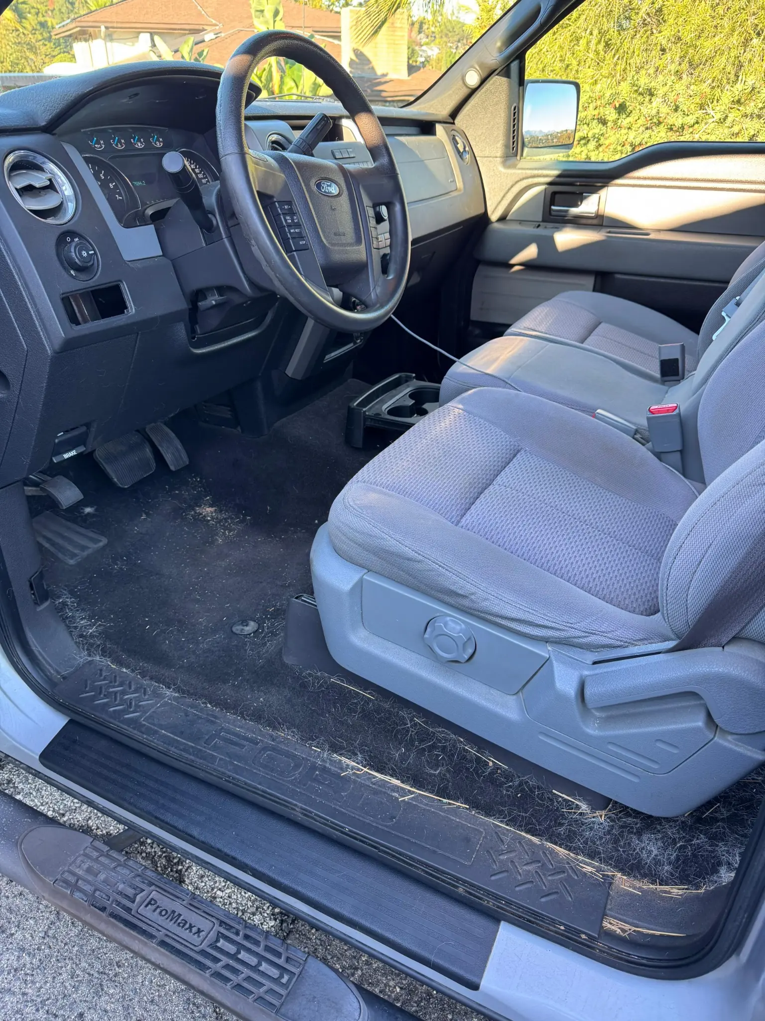 Interior detailing result