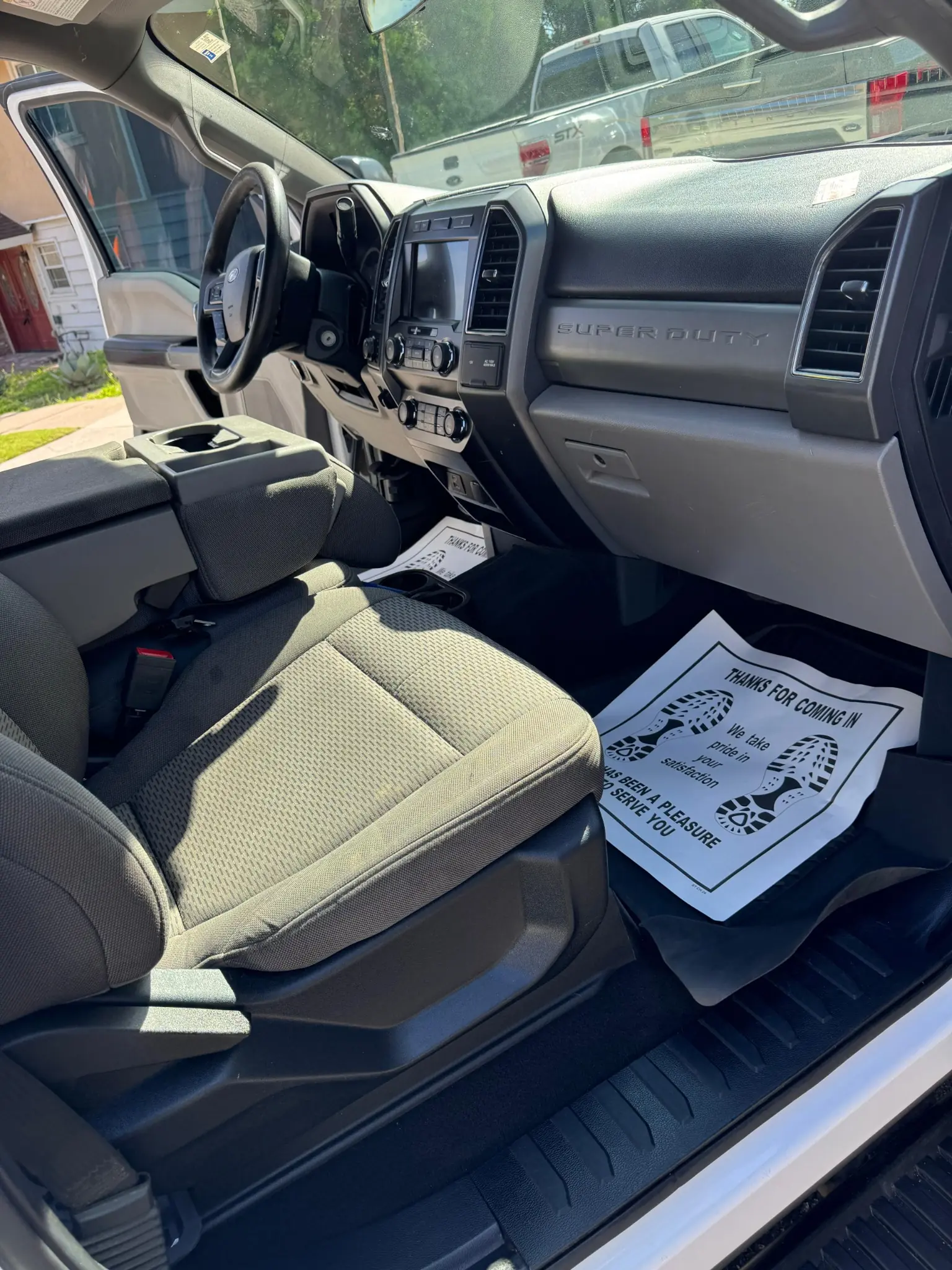 Interior detailing result